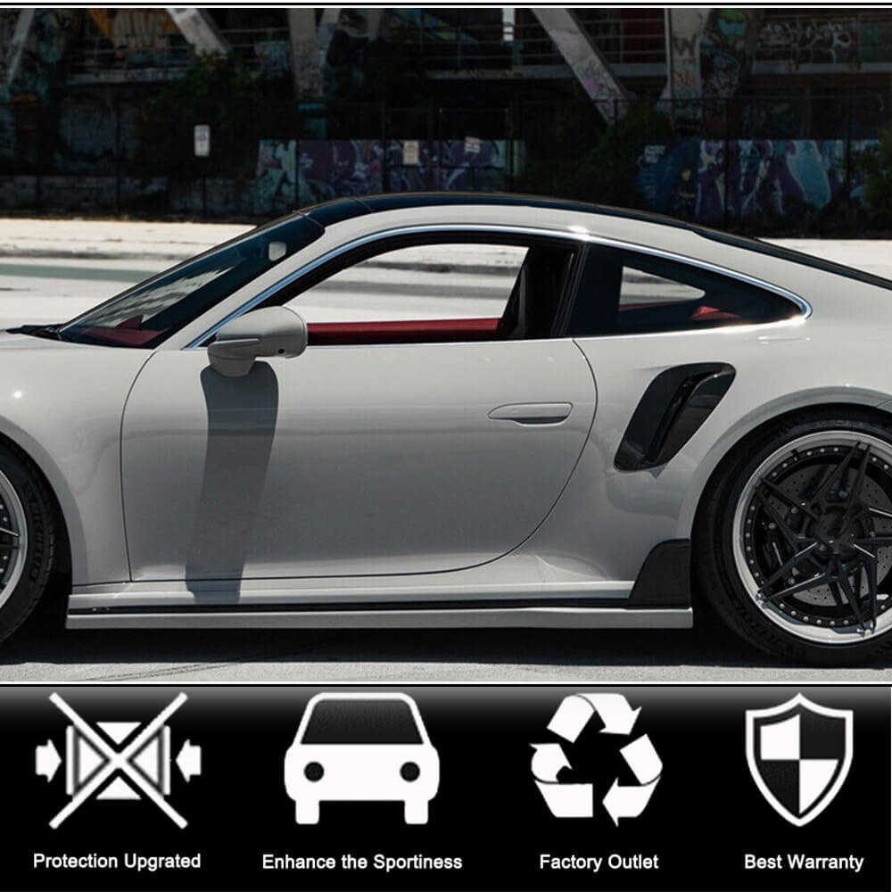 Covers on rear fenders (for Carrera/Targa, Carbon) for Porsche 911 2018- - image 2