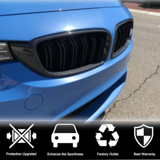 Grille outline (for F80, Carbon) for BMW 3 series F-30/31/34 2012-2019 - image 2