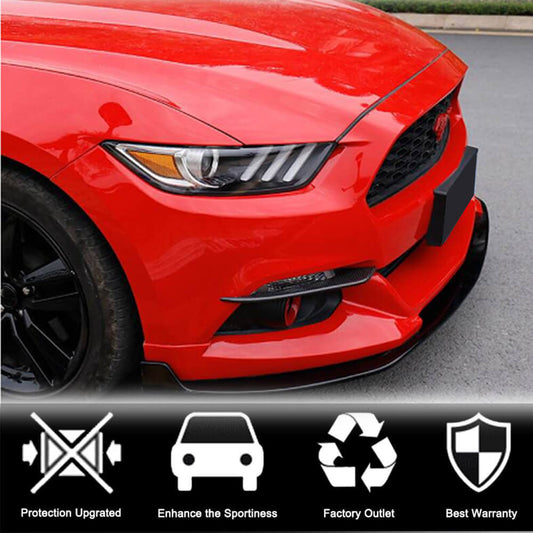 Covers for fog lights V1 (2015-2017, Carbon) for Ford Mustang 2015-2023 - image 2