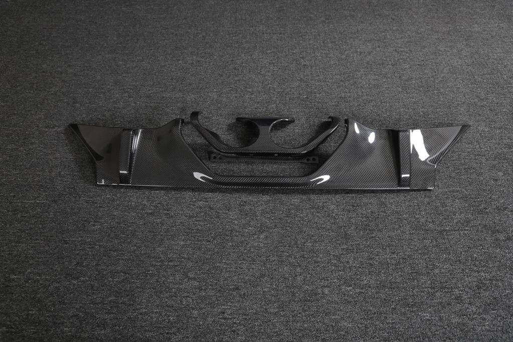 Rear Bumper Diffuser Carbon Fiber V1 (G87) for BMW 2 Series G42 2021- - image 2
