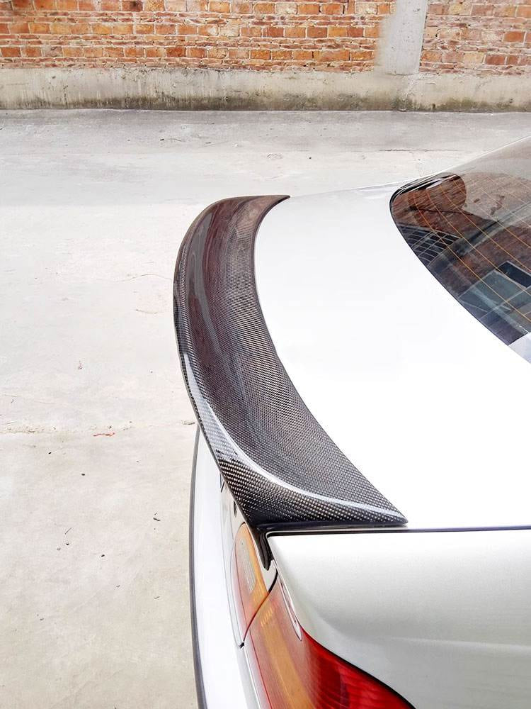 Rear Trunk Spoiler Carbon Fiber V1 (SD) for BMW 3 series E-46 1998-2006 - image 2