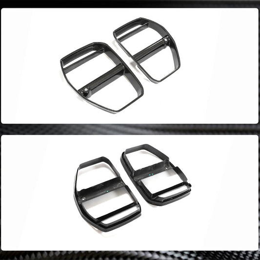 Nostrils V3 (for G82/G83, Dry Carbon) for BMW 4 series G22/23/26 2020- - image 2
