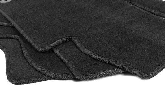 3-part premium textile trunk mat (black) for Volvo XC90 2002-2014 - image 2