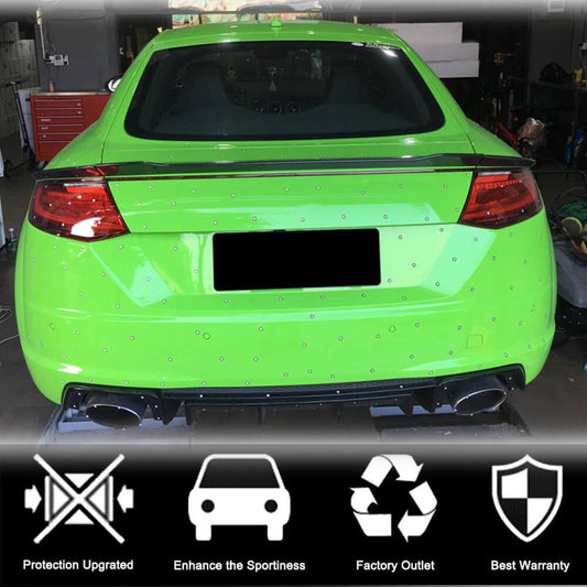 Spoiler V3 (Carbon) for Audi ТТ 2014-2023 - image 2