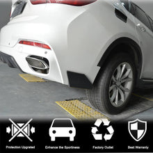 Rear Bumper Splitters Carbon Fiber (for M-Sport) for BMW X6 F-16 2014-2019 - image 2