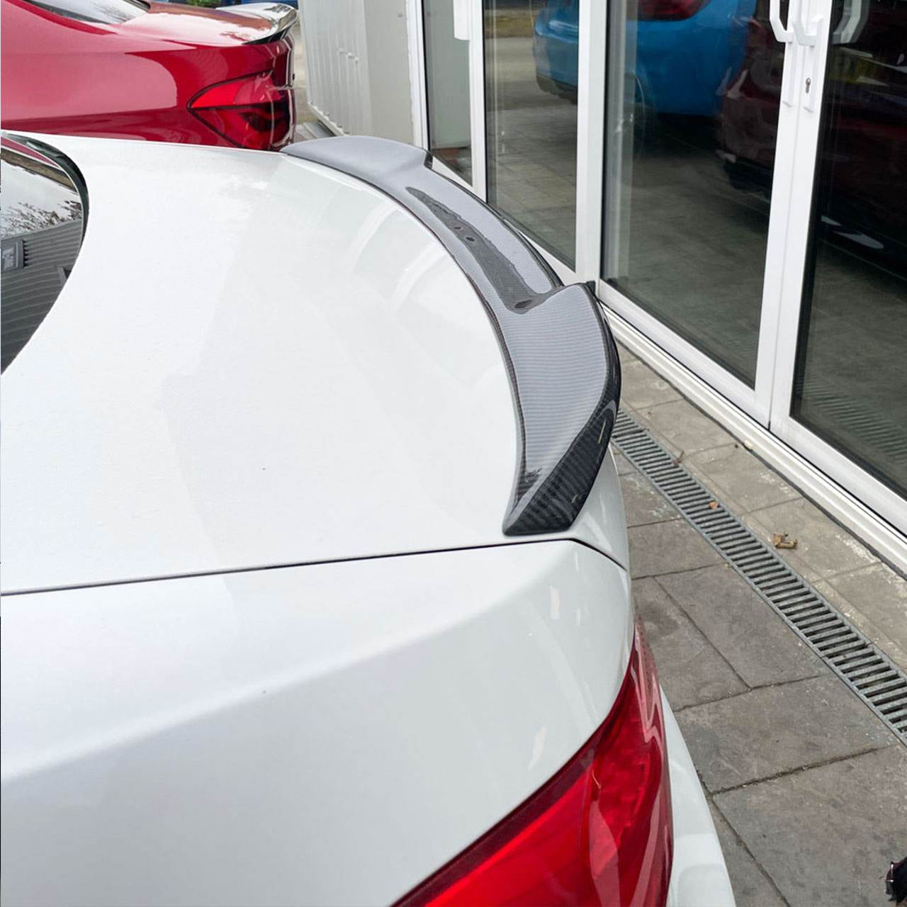M4-Style V1 Spoiler (for E92, Carbon) for BMW 3 Series E92/E93 2006–2013 - image 2