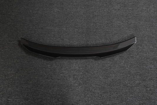 Rear Trunk Spoiler Carbon Fiber V3 (Coupe) for BMW 4 series G22/23/26 2020- - image 2