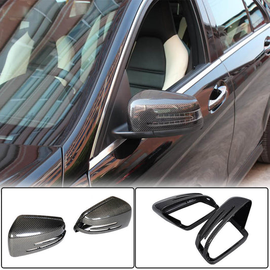 Carbon Mirror Covers for Mercedes CLS C218 2011-2018 - image 2