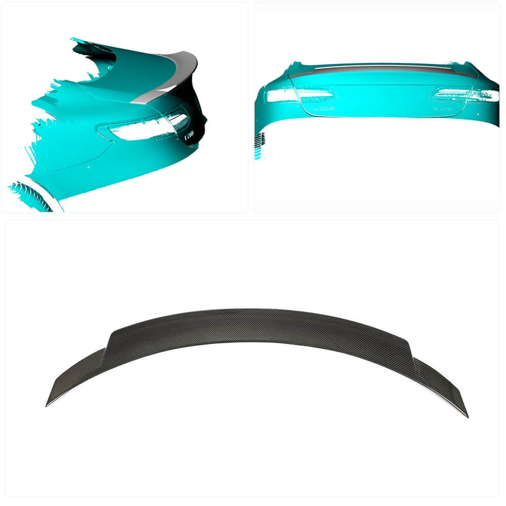 Spoiler V2 (Carbon) for Mercedes E-class coupe C238 - image 2