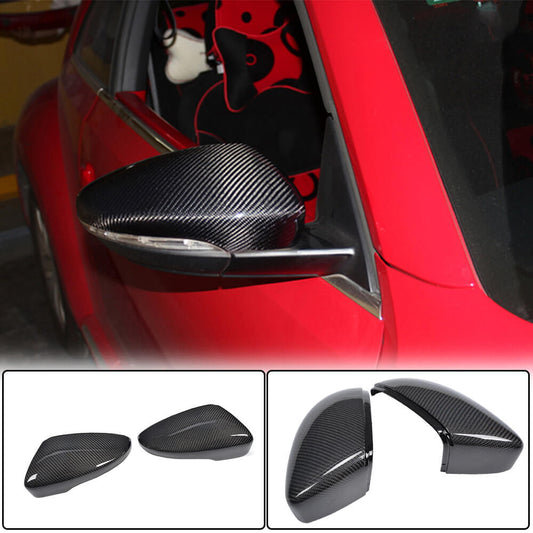 Mirror covers (Carbon) for Volkswagen Scirocco - image 2