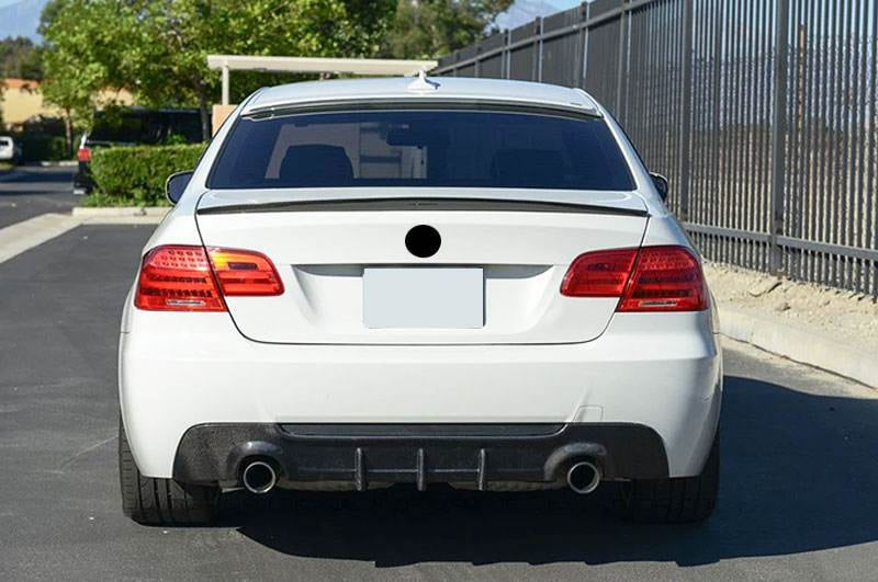 Rear Bumper Diffuser Carbon Fiber V4 (for E92/E93 M Sport) for BMW 3 series E-90/91/92/93 2005-2011 - image 2