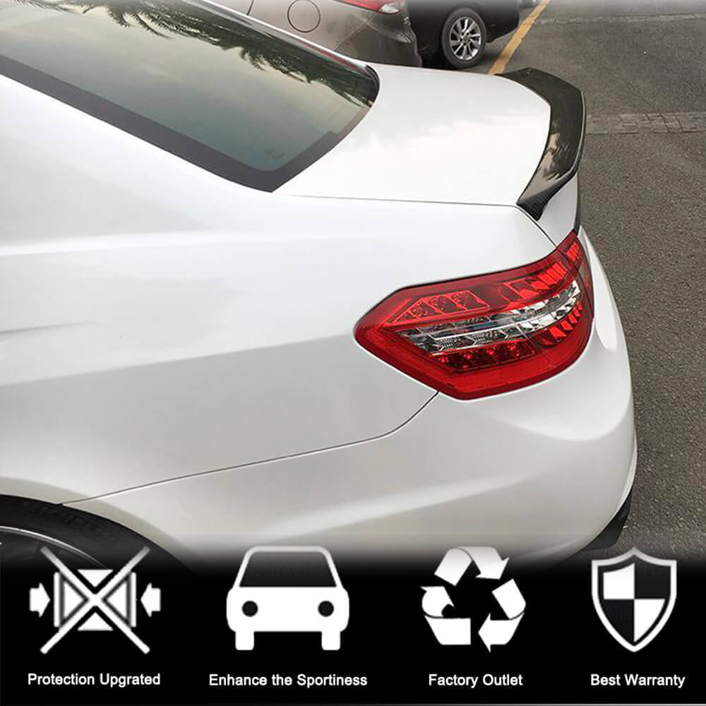 Spoiler V1 (Carbon) for Mercedes E-class W212 2009-2016 - image 2