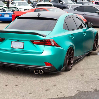 Side Skirts (for Base/F-Sport 2013-2020, Carbon) for Lexus IS 2013- - image 2