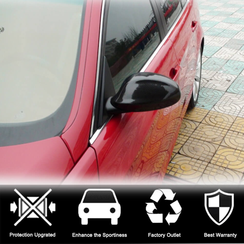 Mirror Covers Carbon Fiber V3 (2005-2008) for BMW 3 series E-90/91/92/93 2005-2011 - image 2