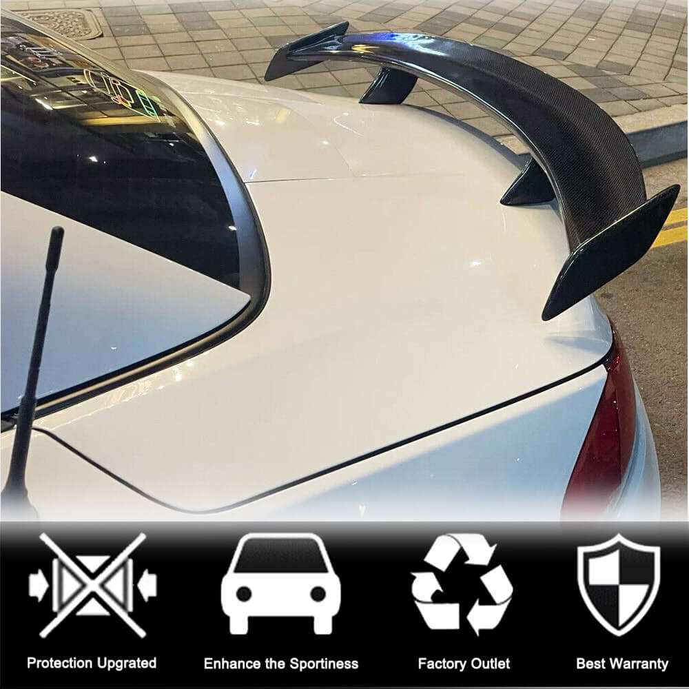 Spoiler V3 (SD, Carbon) for Mercedes CLA C117 2013-2019 - image 2