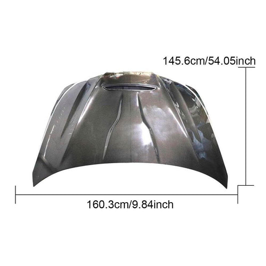 Engine Bonnet Hood Cover Dry Carbon Fiber for BMW 4 series G22/23/26 2020- - image 2