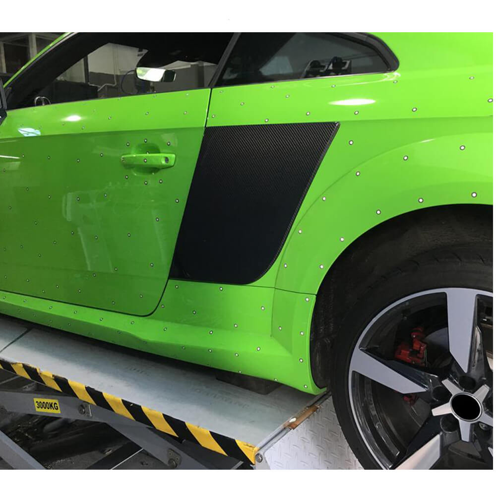Rear fender flares (2015-2019, Carbon) for Audi TT 2014-2023 - image 2