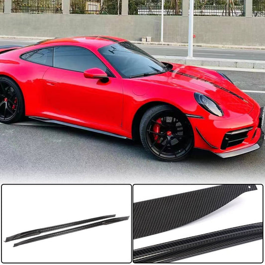 Side sills V2 (Carbon) for Porsche 911 2018- - image 2