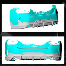 Rear Bumper Diffuser V1 (for M-Sport, Carbon) for BMW 2 Series G42 2021- - image 2