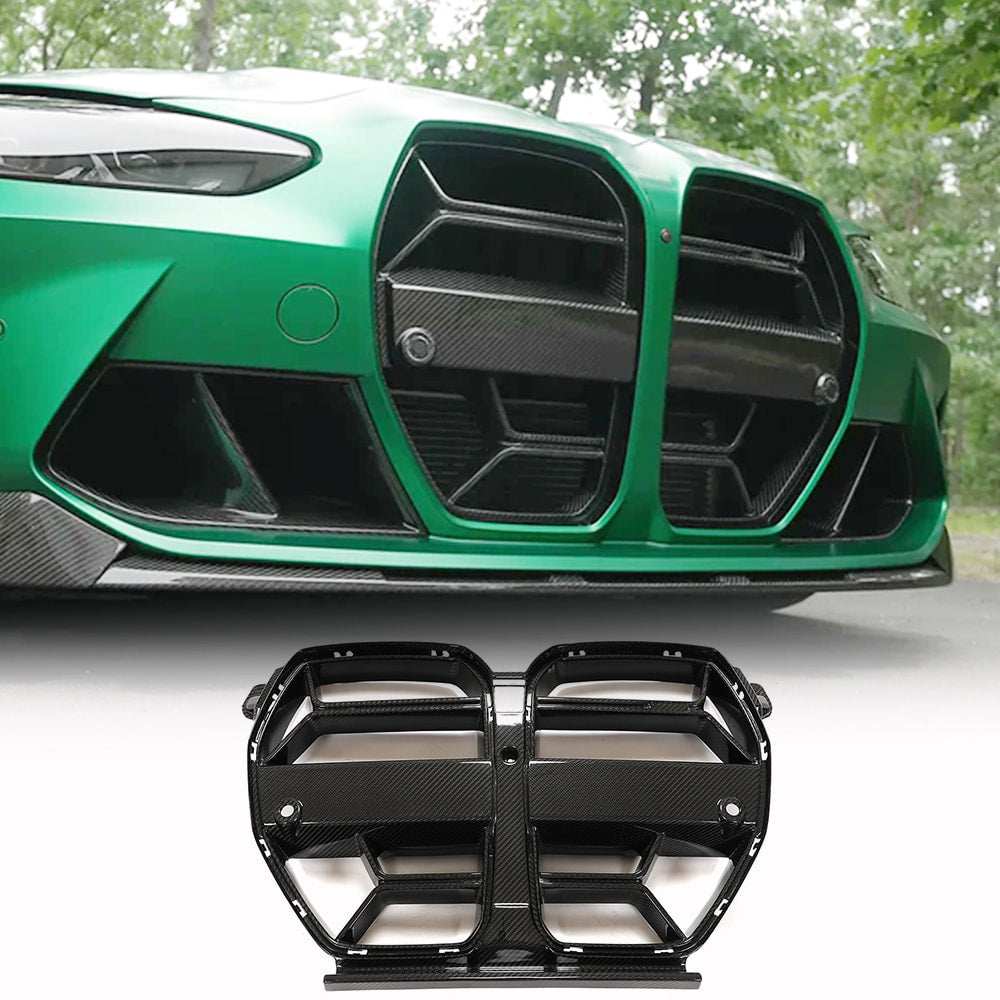 Grilles V4 (for G80, Carbon) for BMW 3 Series G20/21 2018- - image 2