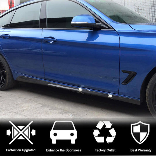 Side Skirt Extensions (for F34 M-Sport, Carbon) for BMW 3 Series F-30/31/34 2012-2019 - image 2