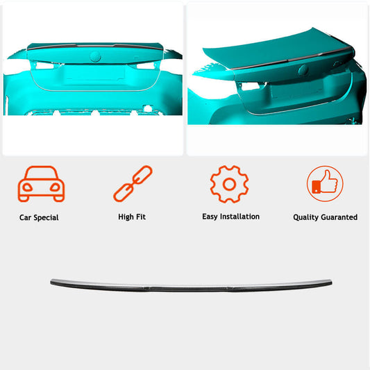 Rear Trunk Spoiler Carbon Fiber V7 (Coupe) for BMW 4 series G22/23/26 2020- - image 2