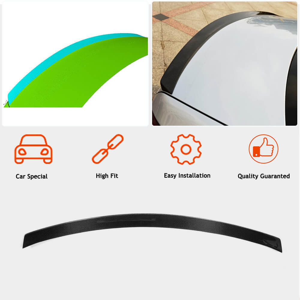 Spoiler V5 (for SD, Carbon) for Mercedes CLS C218 2011-2018 - image 2