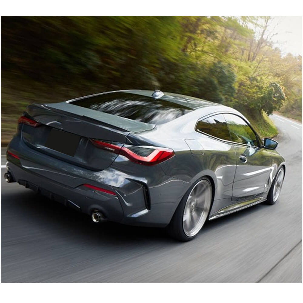 Side Skirt Extensions V1 (for G22/G23 M-Sport, Carbon) for BMW 4 Series G22/23/26 2020- - image 2