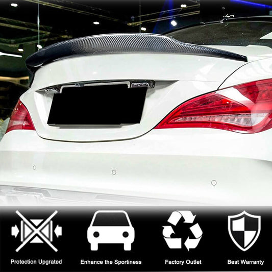 Spoiler V9 (SD, Carbon) for Mercedes CLA C117 2013-2019 - image 2