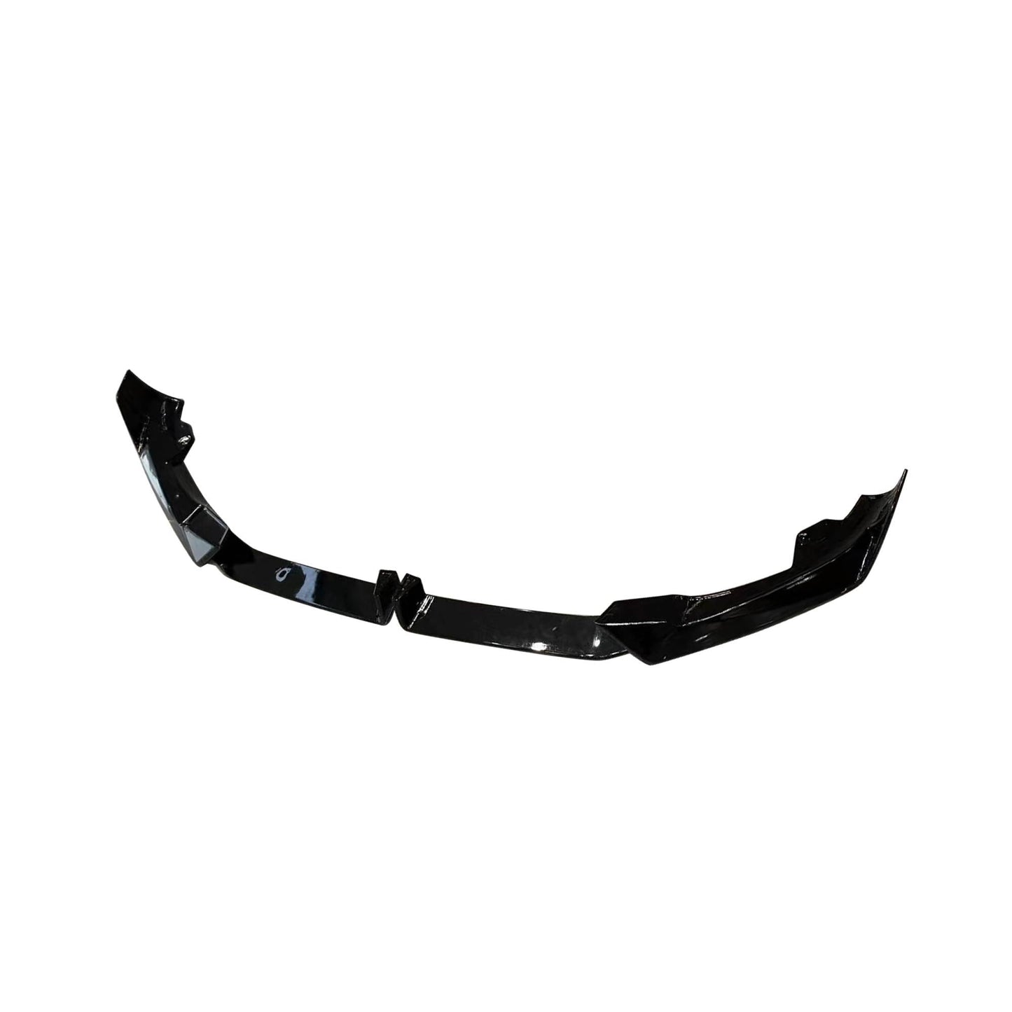 Front Bumper Lip ABS Glossy Black (2023+ M-Sport) for BMW X6 G06 2019- - image 2