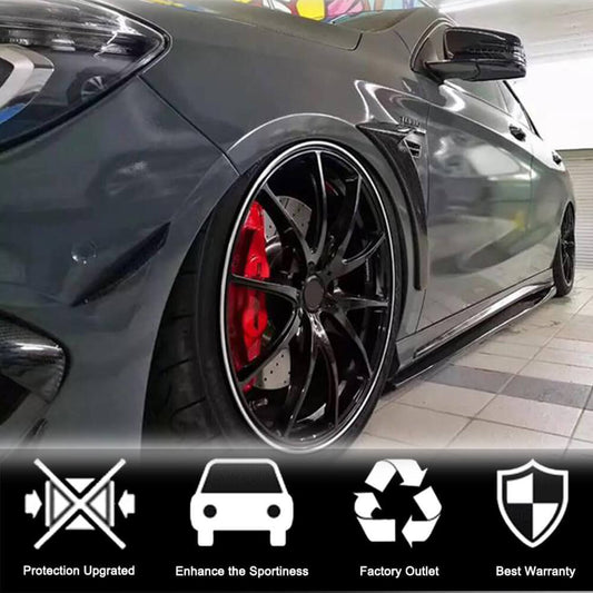 Side sills V3 (for HB, Carbon) for Mercedes CLA C117 2013-2019 - image 2