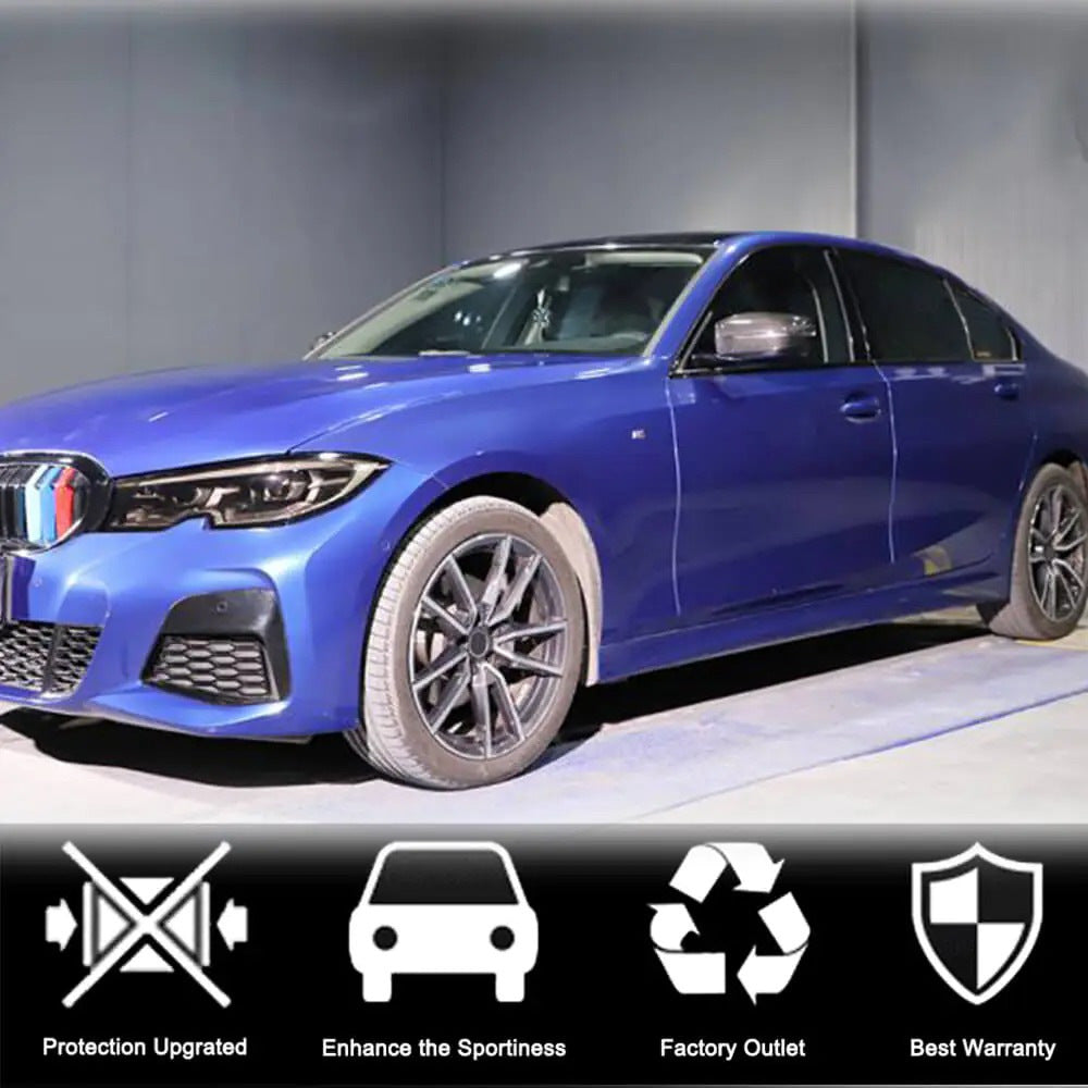 Mirror Covers M-Look V3 (Carbon) for BMW 7 Series G11/G12 2015-2022 - image 2