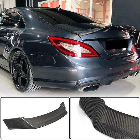 Spoiler V2 (for SD, Carbon) for Mercedes CLS C218 2011-2018 - image 2