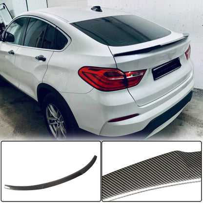 Rear Trunk Spoiler Carbon Fiber V4 for BMW X4 F-26 2014-2018 - image 2
