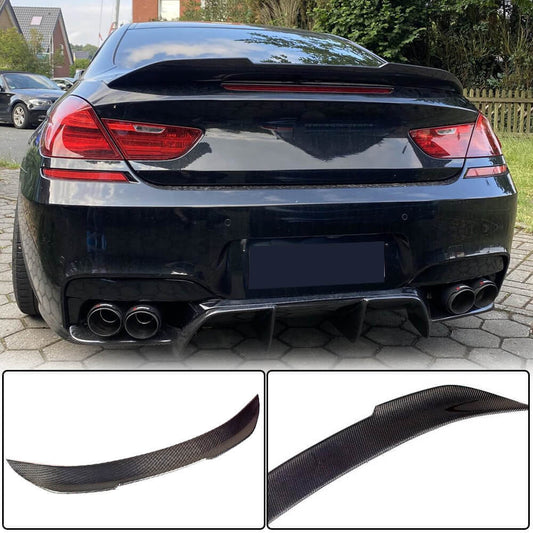 Rear Trunk Spoiler Carbon Fiber V3 (for F06/F13) for BMW 6 F12/F13/F06 2011-2015 - image 2