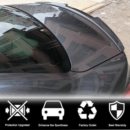 V6 Spoiler (for Sedan, Carbon) for Audi A4 B9 2015-2024 - image 2