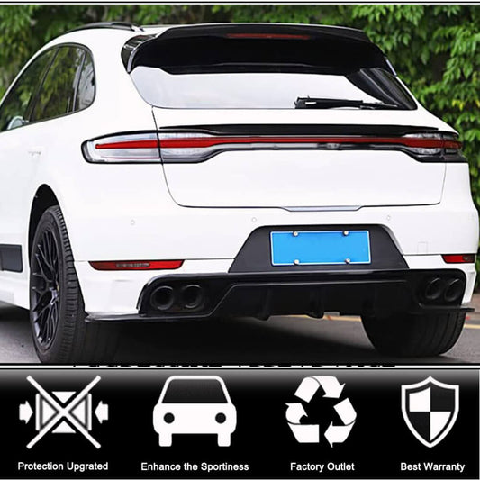 Lower spoiler (2021+, Carbon) for Porsche Macan 2014-2024 - image 2