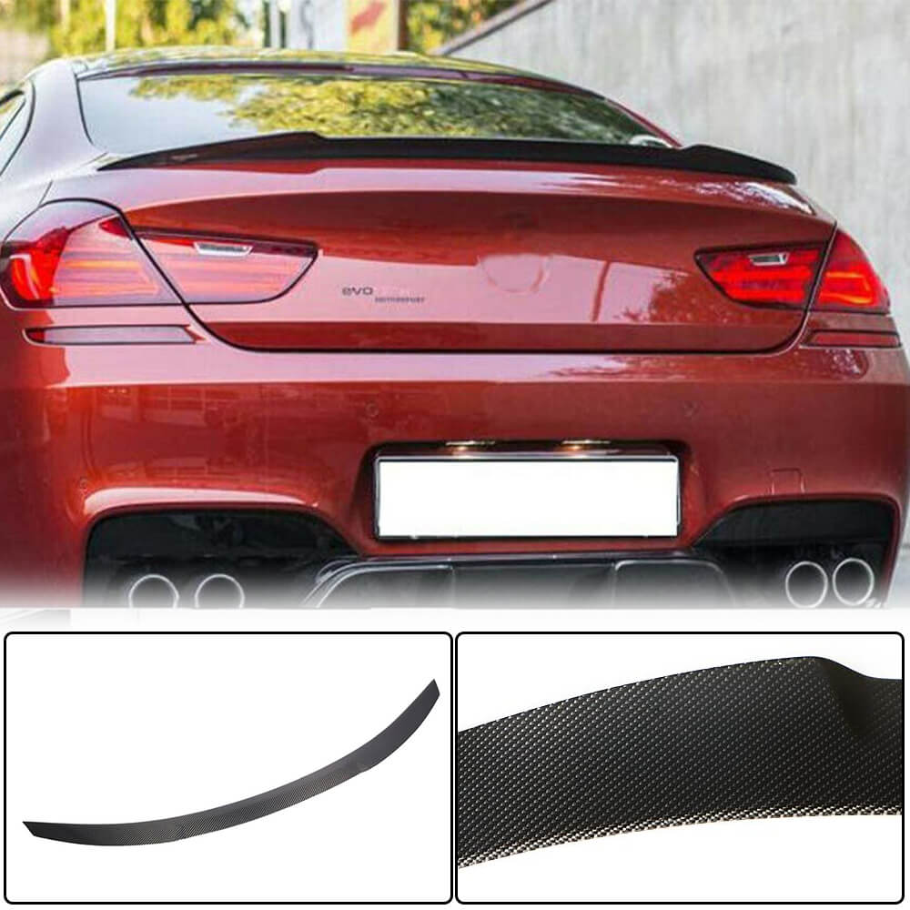 Rear Trunk Spoiler Carbon Fiber V4 (for F06/F13) for BMW 6 F12/F13/F06 2011-2015 - image 2