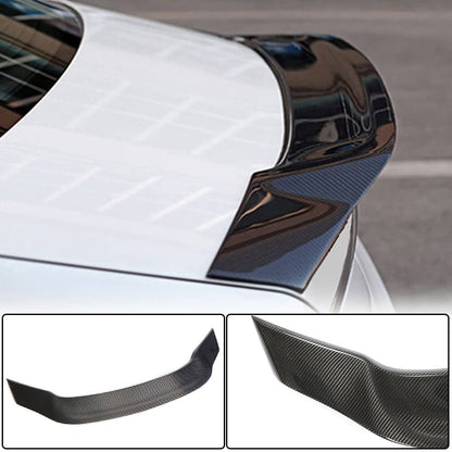 Spoiler V4 (SD, Carbon) for Mercedes CLA C117 2013-2019 - image 2