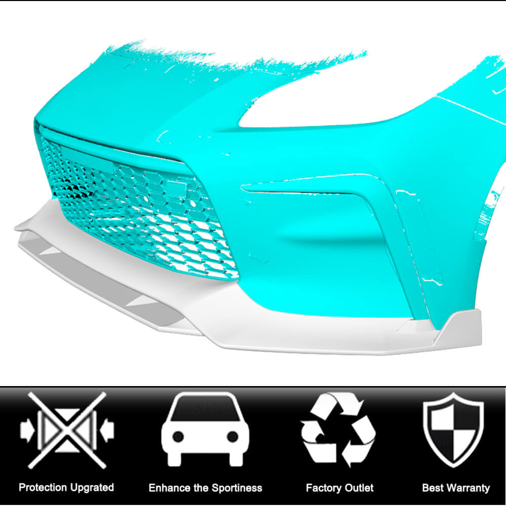 Front Bumper Lip Spoiler (Carbon) for Toyota GR86 2021- - image 2