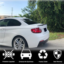 Rear Trunk Spoiler Carbon Fiber V2 (Coupe) for BMW 2 Series F22/23 2014-2021 - image 2