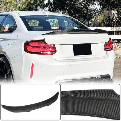 Rear Trunk Spoiler Carbon Fiber V5 (Coupe) for BMW 2 Series F22/23 2014-2021 - image 2