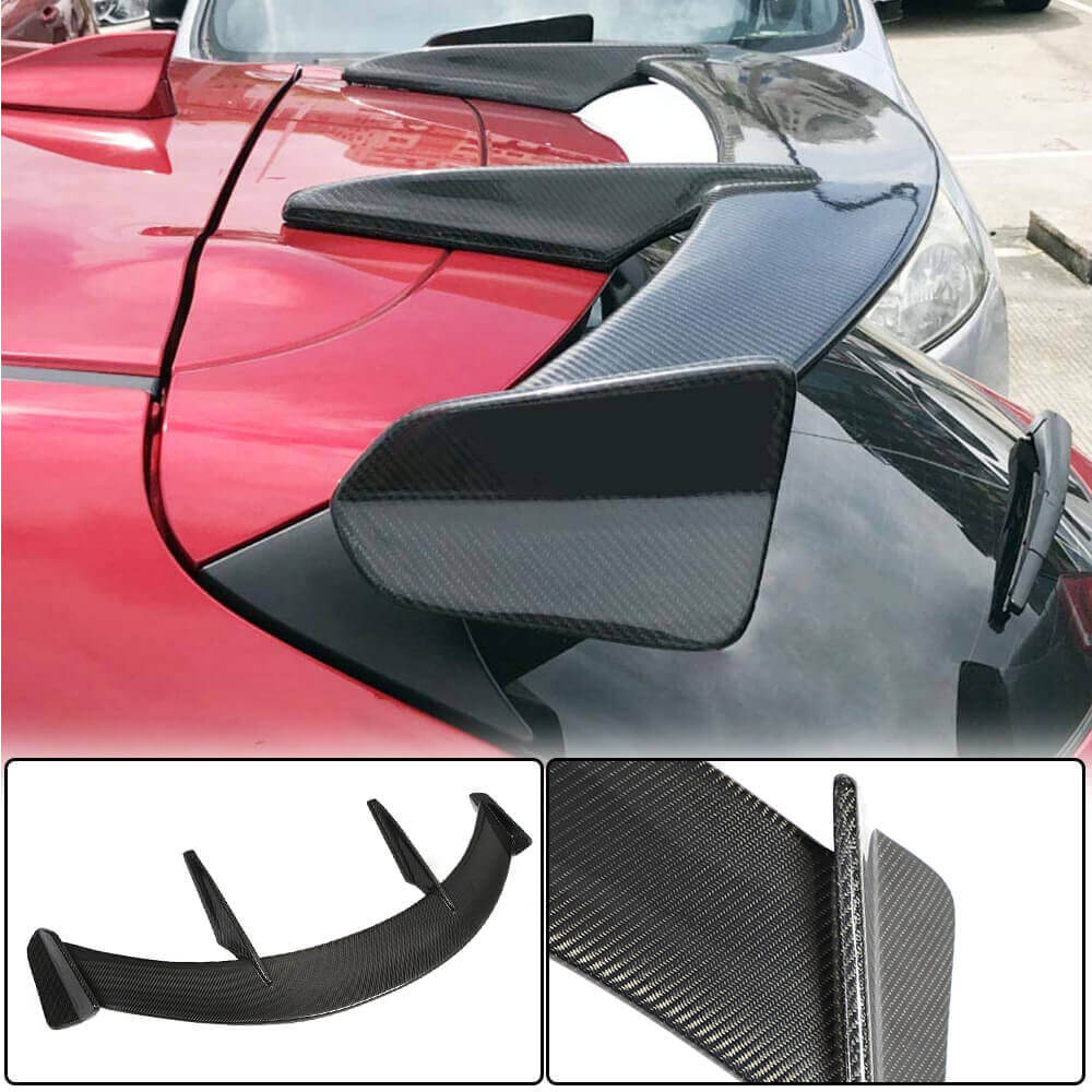 Spoiler V2 (HB, Carbon) for Mazda 3 2013-2019 - image 2