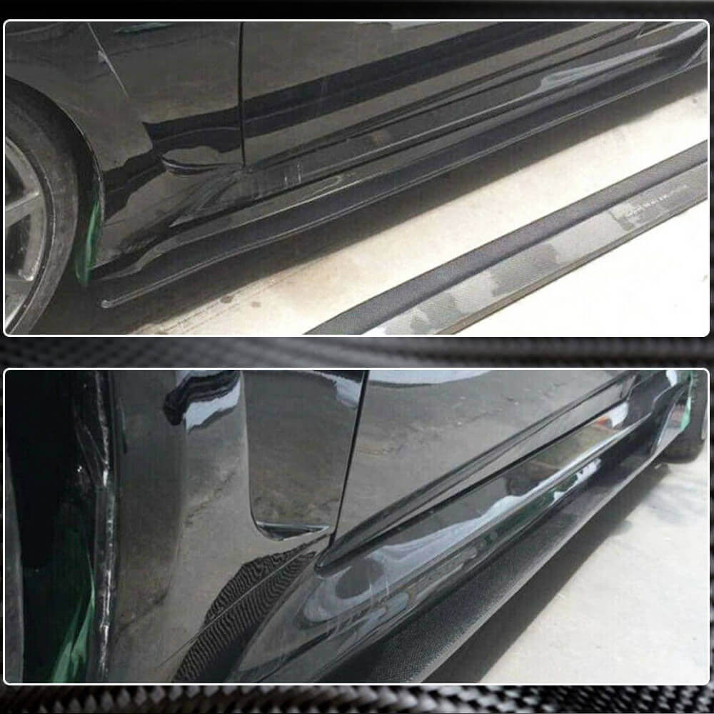 Side sills (for G37 Coupe 2009-2013, Carbon) for Infiniti G25/G35/37 (V36/CV36) 2006-2015 - image 2