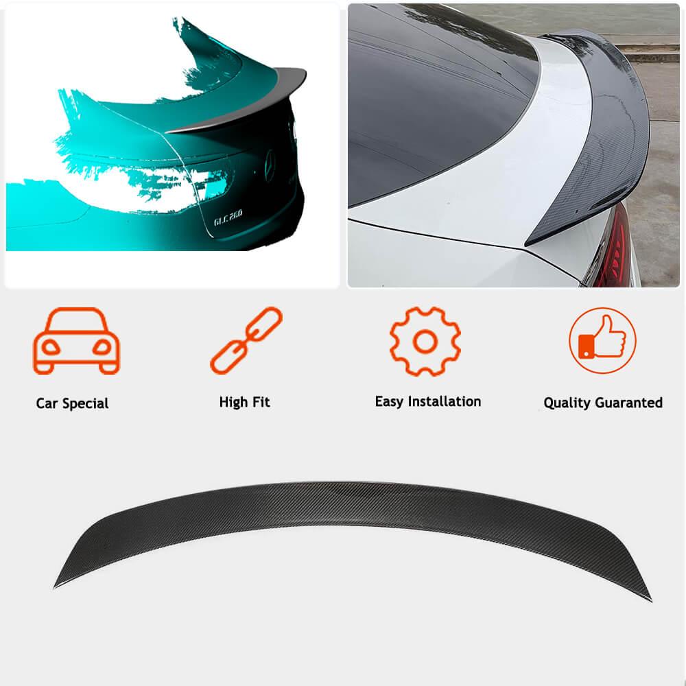 Spoiler V2 (Carbon) for Mercedes GLC coupe C253 2016-2023 - image 2