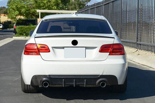 Rear Bumper Diffuser V2 for E92/E93 M-Sport, Carbon for BMW 3 Series E-90/91/92/93 2005-2011 - image 2