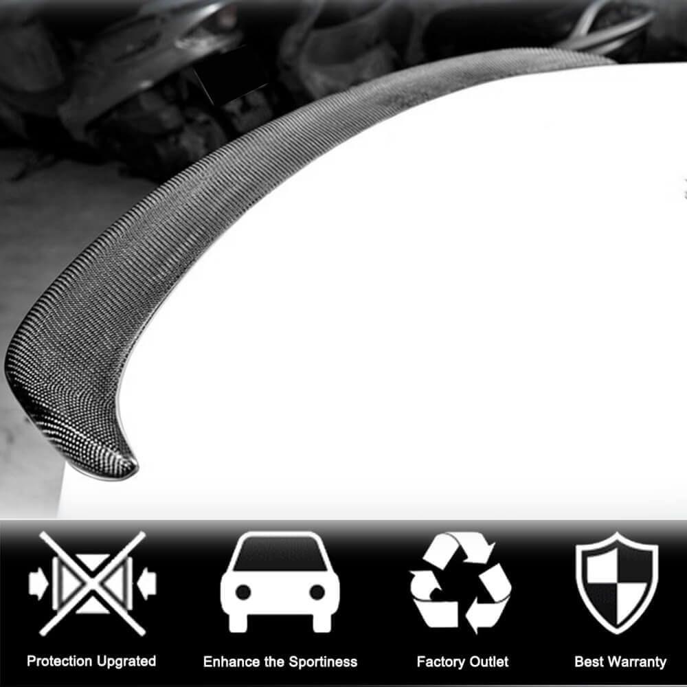 AC-Style V1 Spoiler (for SD, Carbon) for BMW 5 Series E60/E61 2003-2010 - image 2