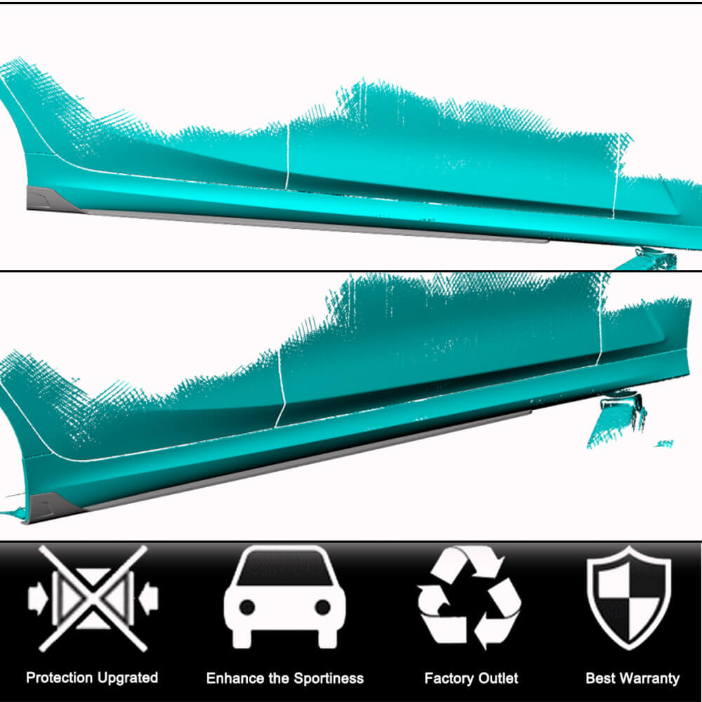 Side Skirt Extensions V1 (for G20 M-Sport, Carbon) for BMW 3 Series G20/G21 2018- - image 2
