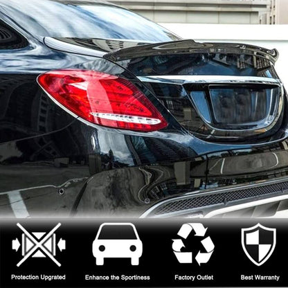 Spoiler V12 (for SD 2015-2021, Carbon) for Mercedes C-class W205 2014-2021 - image 2