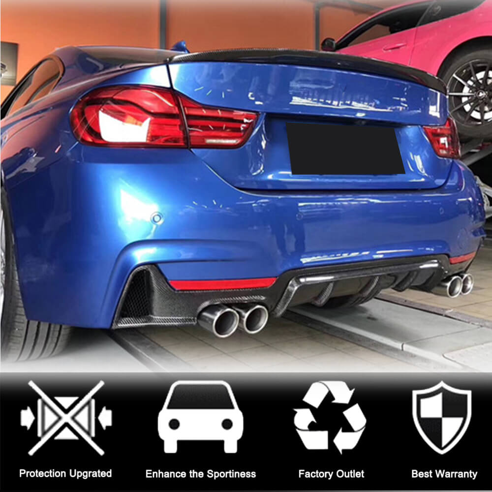 P-Style Spoiler (for F36, Carbon) for BMW 4 Series F32/F33/F36 2012-2020 - image 2